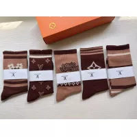Cheap Louis Vuitton LV Socks For Women #1372593 Replica Wholesale [$29.00 USD] [ITEM#1372593] on Replica Louis Vuitton LV Socks