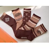 Cheap Louis Vuitton LV Socks For Women #1372593 Replica Wholesale [$29.00 USD] [ITEM#1372593] on Replica Louis Vuitton LV Socks
