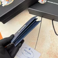 Cheap Prada Wallets In Navy For Men #1372655 Replica Wholesale [$34.00 USD] [ITEM#1372655] on Replica Prada Wallets