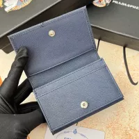 Cheap Prada Wallets In Navy For Men #1372661 Replica Wholesale [$34.00 USD] [ITEM#1372661] on Replica Prada Wallets