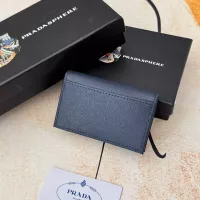 Cheap Prada Wallets In Navy For Men #1372663 Replica Wholesale [$34.00 USD] [ITEM#1372663] on Replica Prada Wallets
