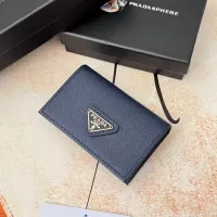 Cheap Prada Wallets In Navy For Men #1372663 Replica Wholesale [$34.00 USD] [ITEM#1372663] on Replica Prada Wallets