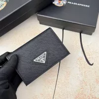 Cheap Prada Wallets In Black For Men #1372685 Replica Wholesale [$34.00 USD] [ITEM#1372685] on Replica Prada Wallets