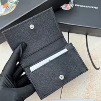 Cheap Prada Wallets In Black For Men #1372685 Replica Wholesale [$34.00 USD] [ITEM#1372685] on Replica Prada Wallets