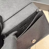Cheap Prada Wallets In Black For Men #1372685 Replica Wholesale [$34.00 USD] [ITEM#1372685] on Replica Prada Wallets