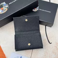 Cheap Prada Wallets In Black For Men #1372687 Replica Wholesale [$34.00 USD] [ITEM#1372687] on Replica Prada Wallets