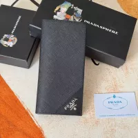 Cheap Prada Wallets In Black For Men #1372693 Replica Wholesale [$40.00 USD] [ITEM#1372693] on Replica Prada Wallets