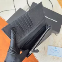 Cheap Prada Wallets In Black For Men #1372693 Replica Wholesale [$40.00 USD] [ITEM#1372693] on Replica Prada Wallets