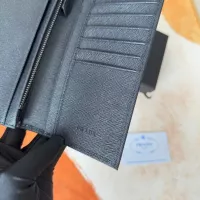 Cheap Prada Wallets In Black For Men #1372698 Replica Wholesale [$40.00 USD] [ITEM#1372698] on Replica Prada Wallets