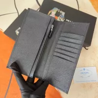 Cheap Prada Wallets In Black For Men #1372700 Replica Wholesale [$40.00 USD] [ITEM#1372700] on Replica Prada Wallets