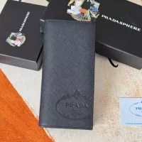 Cheap Prada Wallets In Black For Men #1372703 Replica Wholesale [$40.00 USD] [ITEM#1372703] on Replica Prada Wallets