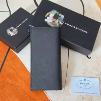 Cheap Prada Wallets In Black For Men #1372703 Replica Wholesale [$40.00 USD] [ITEM#1372703] on Replica Prada Wallets