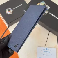 Cheap Prada Wallets In Navy For Men #1372708 Replica Wholesale [$40.00 USD] [ITEM#1372708] on Replica Prada Wallets