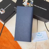 Cheap Prada Wallets In Navy For Men #1372709 Replica Wholesale [$40.00 USD] [ITEM#1372709] on Replica Prada Wallets