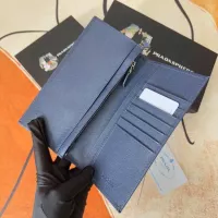 Cheap Prada Wallets In Navy For Men #1372709 Replica Wholesale [$40.00 USD] [ITEM#1372709] on Replica Prada Wallets