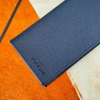 Cheap Prada Wallets In Navy For Men #1372710 Replica Wholesale [$40.00 USD] [ITEM#1372710] on Replica Prada Wallets