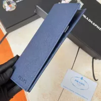 Cheap Prada Wallets In Navy For Men #1372710 Replica Wholesale [$40.00 USD] [ITEM#1372710] on Replica Prada Wallets