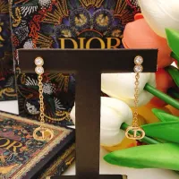Cheap Christian Dior Earrings For Women #1372782 Replica Wholesale [$25.00 USD] [ITEM#1372782] on Replica Christian Dior Earrings