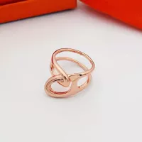Cheap Hermes Rings In Rose Gold For Unisex #1372848 Replica Wholesale [$25.00 USD] [ITEM#1372848] on Replica Hermes Rings