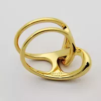 Cheap Hermes Rings In Gold For Unisex #1372849 Replica Wholesale [$25.00 USD] [ITEM#1372849] on Replica Hermes Rings