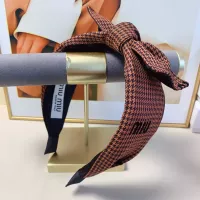 Cheap MIU MIU Headband For Women #1372966 Replica Wholesale [$25.00 USD] [ITEM#1372966] on Replica MIU MIU Headband
