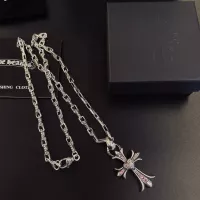Cheap Chrome Hearts Necklaces #1372983 Replica Wholesale [$52.00 USD] [ITEM#1372983] on Replica Chrome Hearts Necklaces