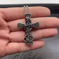 Cheap Chrome Hearts Necklaces #1372987 Replica Wholesale [$39.00 USD] [ITEM#1372987] on Replica Chrome Hearts Necklaces