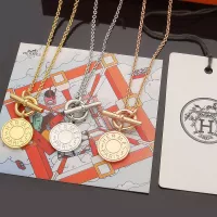 Cheap Hermes Necklaces #1373038 Replica Wholesale [$25.00 USD] [ITEM#1373038] on Replica Hermes Necklaces