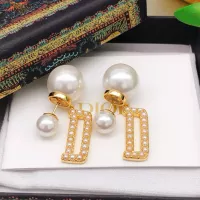 Cheap Christian Dior Earrings For Women #1373108 Replica Wholesale [$27.00 USD] [ITEM#1373108] on Replica Christian Dior Earrings