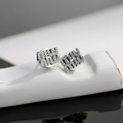 Cheap MIU MIU Earrings For Women #1373164 Replica Wholesale [$27.00 USD] [ITEM#1373164] on Replica MIU MIU Earrings
