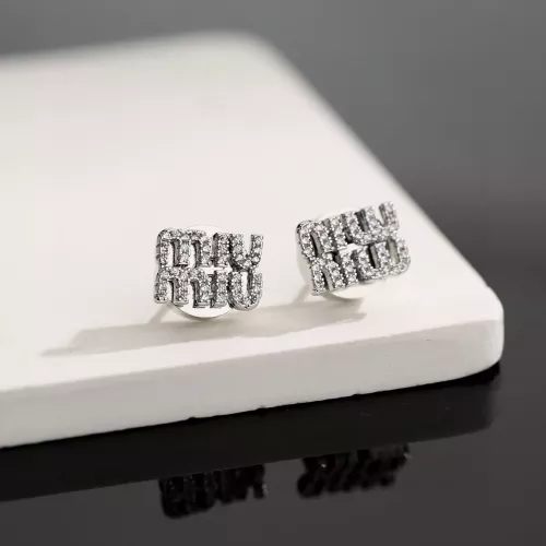 Cheap MIU MIU Earrings For Women #1373164 Replica Wholesale [$27.00 USD] [ITEM#1373164] on Replica MIU MIU Earrings