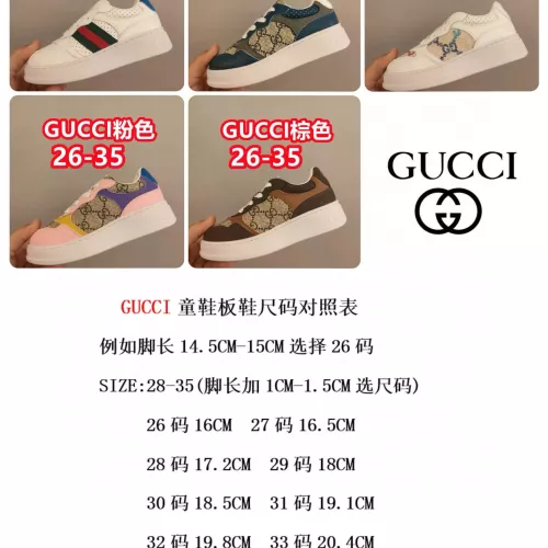 Cheap Gucci Kids' Shoes For Kids #1373204 Replica Wholesale [$68.00 USD] [ITEM#1373204] on Replica Gucci Kids' Shoes