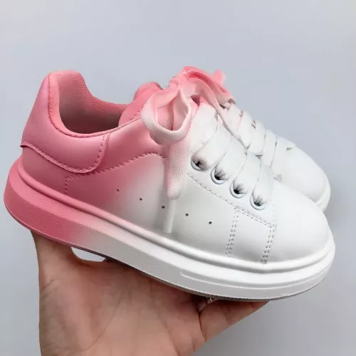 Cheap Alexander McQueen Kids' Shoes For Kids #1373210 Replica Wholesale [$56.00 USD] [ITEM#1373210] on Replica Alexander McQueen Kids' Shoes