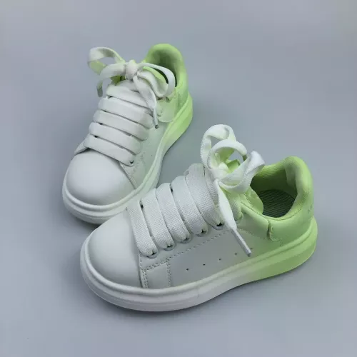 Cheap Alexander McQueen Kids' Shoes For Kids #1373211 Replica Wholesale [$56.00 USD] [ITEM#1373211] on Replica Alexander McQueen Kids' Shoes