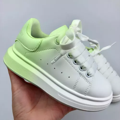 Cheap Alexander McQueen Kids' Shoes For Kids #1373211 Replica Wholesale [$56.00 USD] [ITEM#1373211] on Replica Alexander McQueen Kids' Shoes