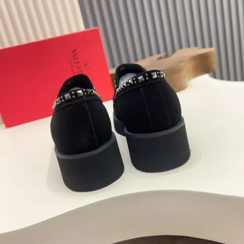 Cheap Valentino Leather Shoes For Men #1373217 Replica Wholesale [$128.00 USD] [ITEM#1373217] on Replica Valentino Leather Shoes
