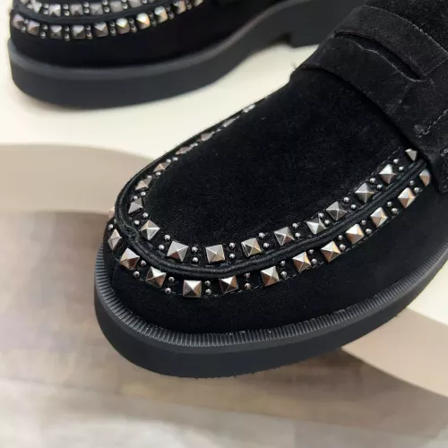 Cheap Valentino Leather Shoes For Men #1373217 Replica Wholesale [$128.00 USD] [ITEM#1373217] on Replica Valentino Leather Shoes