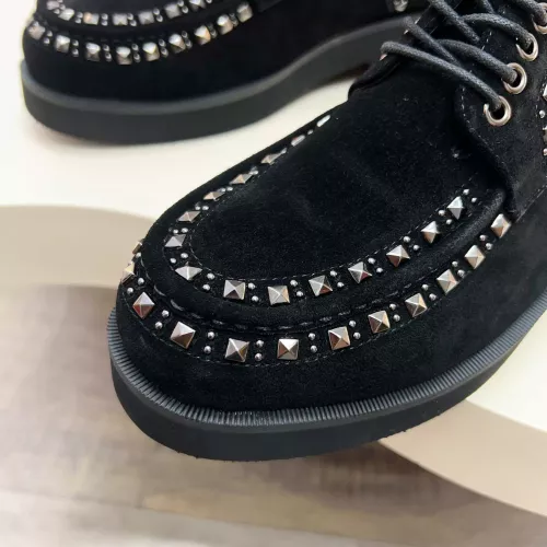 Cheap Valentino Leather Shoes For Men #1373219 Replica Wholesale [$128.00 USD] [ITEM#1373219] on Replica Valentino Leather Shoes