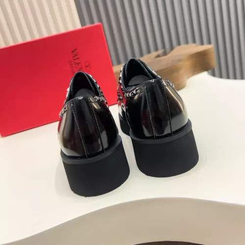 Cheap Valentino Leather Shoes For Men #1373220 Replica Wholesale [$128.00 USD] [ITEM#1373220] on Replica Valentino Leather Shoes