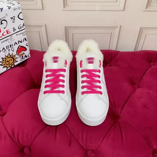 Cheap Dolce &amp; Gabbana D&amp;G Casual Shoes For Women #1373221 Replica Wholesale [$112.00 USD] [ITEM#1373221] on Replica Dolce &amp; Gabbana D&amp;G Casual Shoes