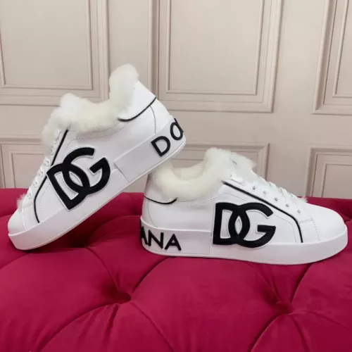 Cheap Dolce &amp; Gabbana D&amp;G Casual Shoes For Women #1373222 Replica Wholesale [$118.00 USD] [ITEM#1373222] on Replica Dolce &amp; Gabbana D&amp;G Casual Shoes