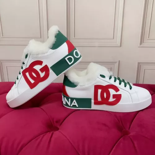 Cheap Dolce &amp; Gabbana D&amp;G Casual Shoes For Women #1373226 Replica Wholesale [$112.00 USD] [ITEM#1373226] on Replica Dolce &amp; Gabbana D&amp;G Casual Shoes