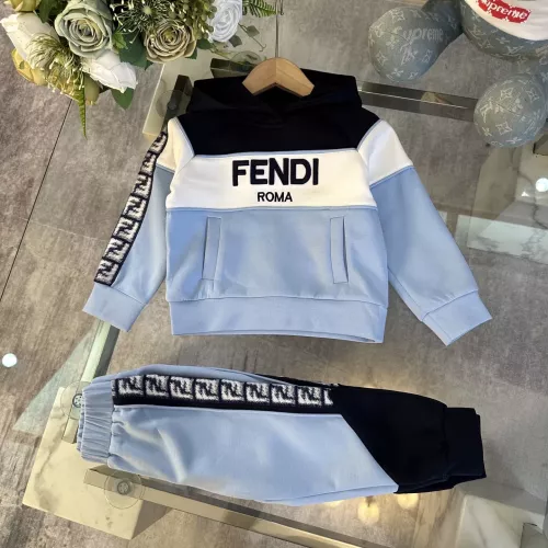 Cheap Fendi Tracksuits Long Sleeved For Kids #1373236 Replica Wholesale [$102.00 USD] [ITEM#1373236] on Replica Fendi Tracksuits