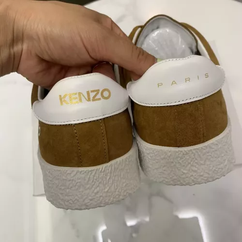 Cheap Kenzo Casual Shoes For Men #1373337 Replica Wholesale [$92.00 USD] [ITEM#1373337] on Replica Kenzo Casual Shoes