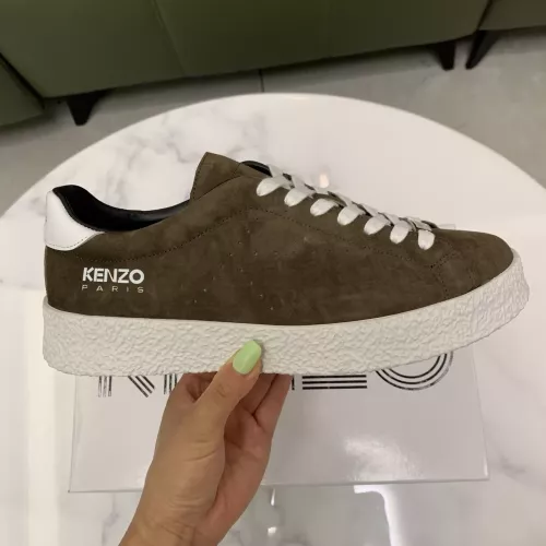 Cheap Kenzo Casual Shoes For Men #1373338 Replica Wholesale [$92.00 USD] [ITEM#1373338] on Replica Kenzo Casual Shoes