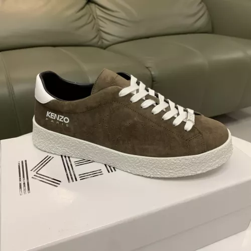 Cheap Kenzo Casual Shoes For Men #1373338 Replica Wholesale [$92.00 USD] [ITEM#1373338] on Replica Kenzo Casual Shoes