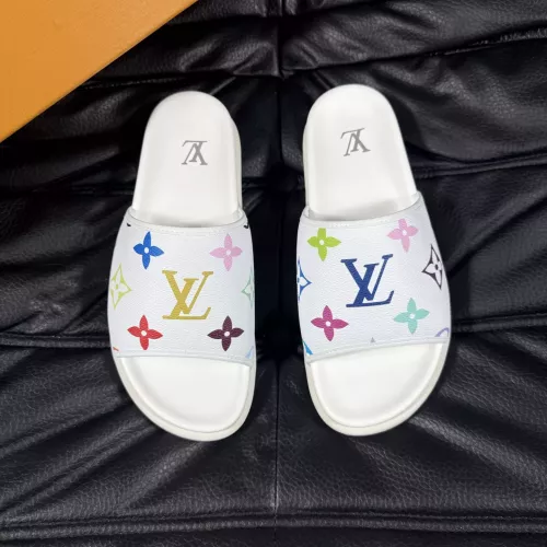 Cheap Louis Vuitton Slippers For Men #1373344 Replica Wholesale [$60.00 USD] [ITEM#1373344] on Replica Louis Vuitton Slippers