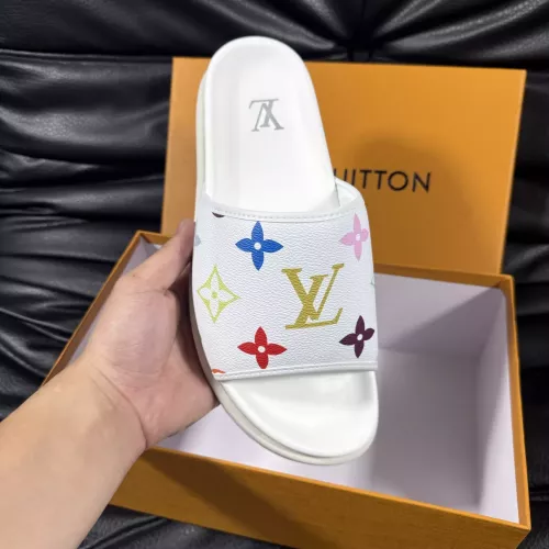 Cheap Louis Vuitton Slippers For Men #1373344 Replica Wholesale [$60.00 USD] [ITEM#1373344] on Replica Louis Vuitton Slippers