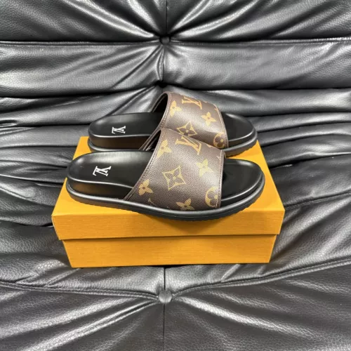 Cheap Louis Vuitton Slippers For Men #1373347 Replica Wholesale [$60.00 USD] [ITEM#1373347] on Replica Louis Vuitton Slippers