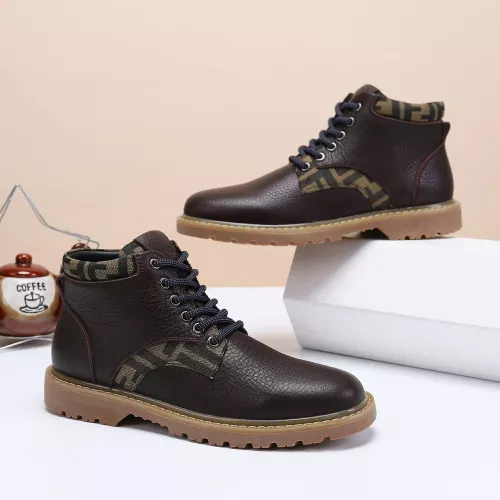 Cheap Fendi Fashion Boots For Men #1373357 Replica Wholesale [$82.00 USD] [ITEM#1373357] on Replica Fendi Fashion Boots